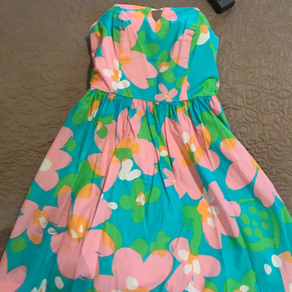 Bright floral Lilly Pulitzer dress